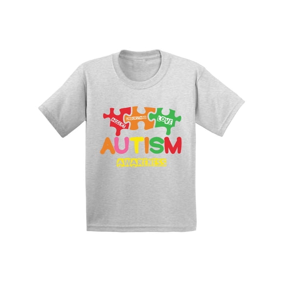 Awkward Styles Autism Awareness T shirts Youth Support Autism Shirt Autism Awareness T Shirt Autistic Pride Autism Puzzle Shirts for Kids Boys Autism Shirt Autism Gifts for Girls