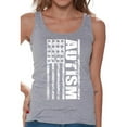 thumbnail image 1 of Awkward Styles Autism Flag Tank Top for Women American Flag Autism Awareness Tank Top Autism Tanks for Women USA Flag Autism Gifts Autistic Spectrum Awareness Women's Tank Tops Support Autism Tanks, 1 of 4
