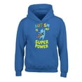 thumbnail image 1 of Awkward Styles Autism Hoodies for Kids Autism is my Super Power Hooded Youth Sweatshirt Autism Awareness, 1 of 4