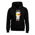 thumbnail image 1 of Awkward Styles Autism Hoodies for Kids It's No Prob-Llama to be Different Hooded Youth Sweatshirt Llama Sweater, 1 of 4