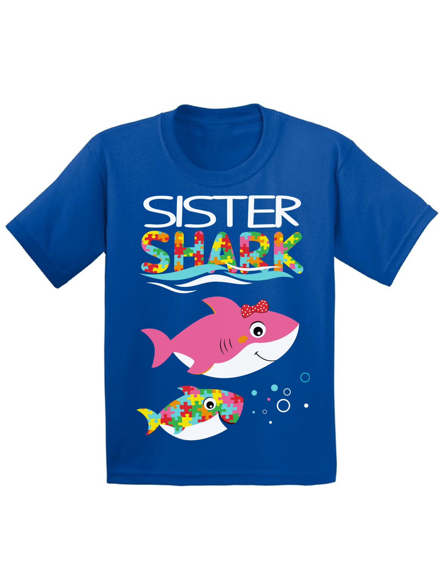 Awkward Styles Autism Power Family Matching Outfit Family Shark Party ...