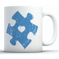 thumbnail image 1 of Awkward Styles Autism Puzzle Piece Coffee Mug Autism Awareness Puzzle Mug Autism Awareness Gifts for Men and Women Autism Puzzle Gifts Puzzle Coffee Cup for Autism Support Autism Coffee Mug Gifts, 1 of 9