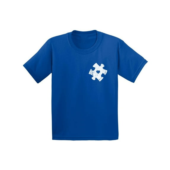 Awkward Styles Autism Puzzle Piece Shirt Autism Puzzle Tshirt for Kids Autism Awareness Toddler Shirt Autism Puzzle T Shirt for Kids Autism Gifts for Kids Autism Awareness Puzzle T Shirt for Toddlers
