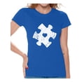 thumbnail image 1 of Awkward Styles Autism Puzzle Shirts for Women Autism Awareness T Shirt Autism Gifts Autistic Spectrum Awareness Women's T-shirt Support Autism Awareness Tshirt Autism Acceptance Shirts Autitic Shirts, 1 of 4
