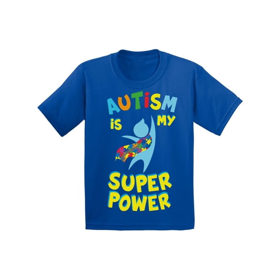 Awkward Styles Autism T-shirt Autism is my Super Power Baby Shirt Autism Awareness