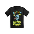 thumbnail image 1 of Awkward Styles Autism T-shirt Autism is my Super Power Kids T Shirts Autism Awareness, 1 of 4