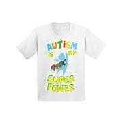 Awkward Styles Autism T-shirt Autism is my Super Power Kids T Shirts Autism Awareness