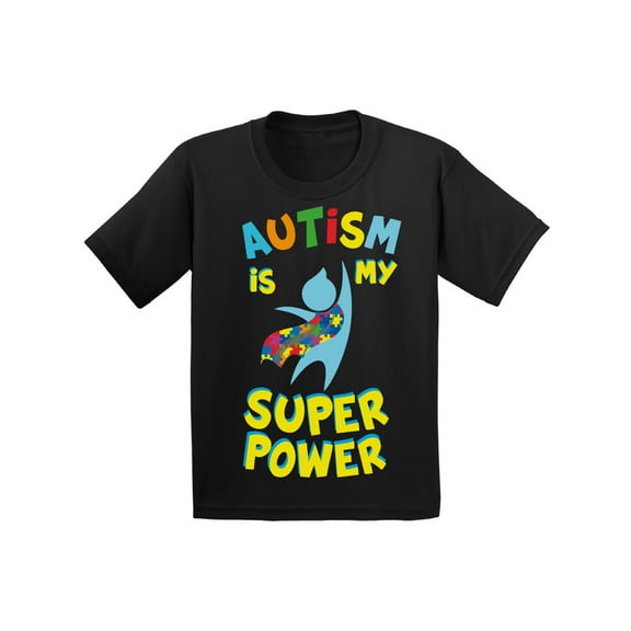 Awkward Styles Autism T-shirt Autism is my Super Power Toddler Shirt Autism Awareness