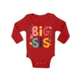 thumbnail image 1 of Awkward Styles Baby Announcement Romper Baby Romper for Girls Birthday Gifts for Baby Girls Bodysuit for Little One Cute Baby Clothing for Girls Big Sister One Piece Outfit Big Sister One Piece Top, 1 of 4