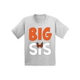 thumbnail image 1 of Awkward Styles Baby Announcement T Shirts Big Sister Youth Shirt Butterfly Clothing Big Sister Collection Gifts for Girls I'm Big Sister Shirt Sis Tshirt for Kids Birthday Gifts for Sister, 1 of 4