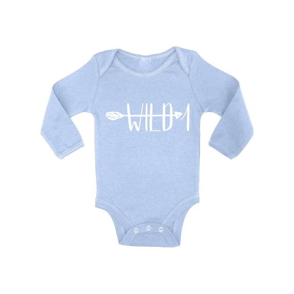 Awkward Styles Baby Bodysuit First Birthday Wild Bodysuit for Baby 1st B Day Bodysuit for Baby Arrow Wildlife Newborn Outfit Birthday Gift Birthday Gifts One Piece Clothing for Kids Birthday Party