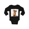 thumbnail image 1 of Awkward Styles Baby Dog Clothing Bodysuit Long Sleeve Puppy Clothing Pink Mood Lovely Gifts for Kids Puppy Lovers Baby Boy Clothing Baby Girl Clothing Puppy One Piece Gifts for Baby Cute Bodysuit, 1 of 4
