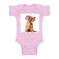 thumbnail image 1 of Awkward Styles Baby Dog Puppy Bodysuit Puppy Blowing Gum Baby Bodysuit Short Sleeve Cute Puppy Clothing Pink Mood Baby Boy Clothing Baby Girl Clothing Puppy One Piece Gifts for Baby Cute Bodysuit, 1 of 4