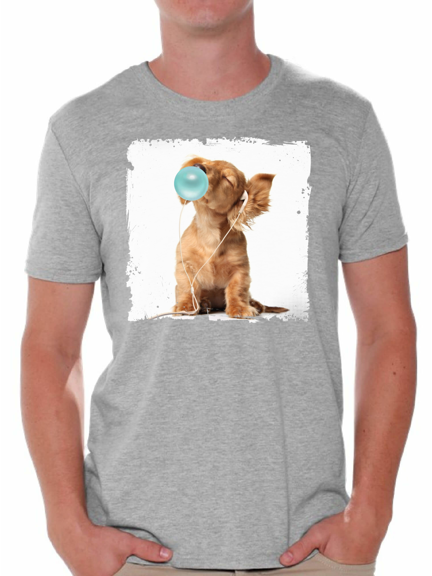 Awkward Styles Baby Dog Tshirt Puppy with Blue Gum T Shirt Dog Clothing Animal T-Shirt for Men Funny Animal Gifts DogT Shirt Cute Animal T Shirt Pug Shirt Cute Puppy Men Shirt Funny Animal Gifts - image 1 of 4