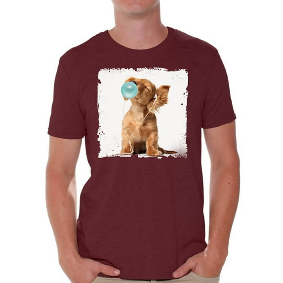 Awkward Styles Baby Dog Tshirt Puppy with Blue Gum T Shirt Dog Clothing Animal T-Shirt for Men Funny Animal Gifts DogT Shirt Cute Animal T Shirt Pug Shirt Cute Puppy Men Shirt Funny Animal Gifts