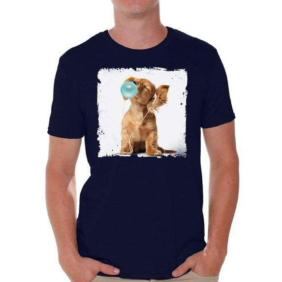 Awkward Styles Baby Dog Tshirt Puppy with Blue Gum T Shirt Dog Clothing Animal T-Shirt for Men Funny Animal Gifts DogT Shirt Cute Animal T Shirt Pug Shirt Cute Puppy Men Shirt Funny Animal Gifts