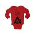 thumbnail image 1 of Awkward Styles Baby Girl Bodysuit I Love my Step Mom Baby Boy Clothes One Piece I Love my Mommy Baby Bodysuit Best Mother Ever Bodysuit Long Sleeve Cute Gifts for Step Parents Babies Clothing, 1 of 4