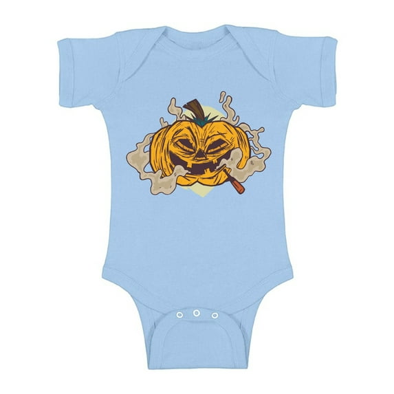 Awkward Styles Baby Girl Boy Halloween Baby Bodysuit Pumpkin Romper