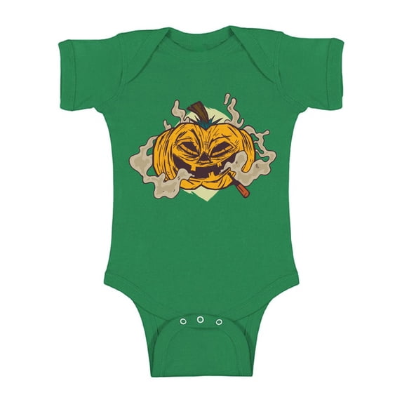 Awkward Styles Baby Girl Boy Halloween Baby Bodysuit Pumpkin Romper