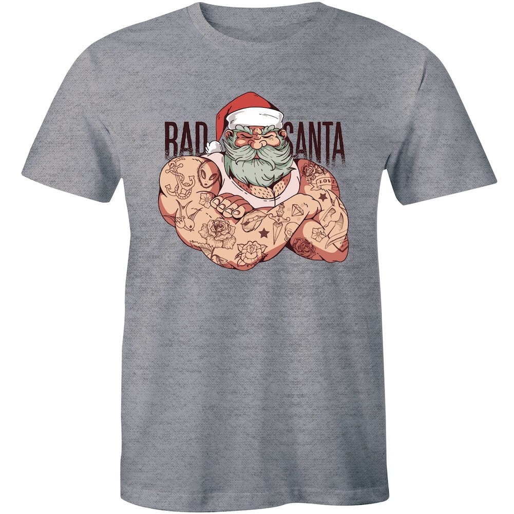 Awkward Styles Bad Santa Tshirt For Men Santa Claus Tee All Size S-5XL ...