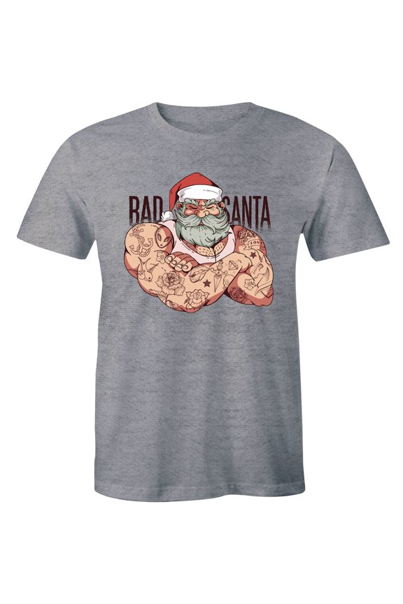 Awkward Styles Bad Santa Tshirt For Men Santa Claus Tee All Size S-5XL