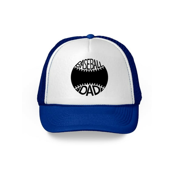 Awkward Styles Baseball Dad Trucker Hat Baseball Hat for Dad Baseball Gifts Father's Day Trucker Hats Sports Dad Snapback Hat Baseball Fans Cheer Dad Trucker Hat Cool Sports Gifts for Dad Father Hat
