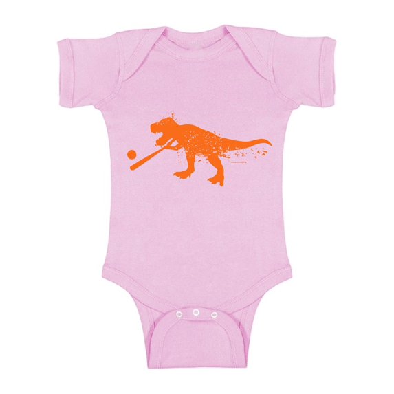 Awkward Styles Baseball Dinosaur Baby Bodysuit Short Sleeve Baseball One Piece Top for Baby Dinosaur Bodysuit Baseball Fans Dinosaur Baseball Short Sleeve One Piece Top Dinosaur Gifts for Baby