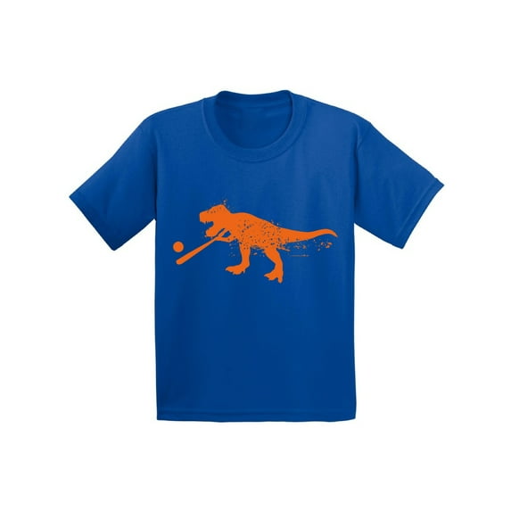 Awkward Styles Baseball Dinosaur Youth Shirt Dinosaur Shirt for Boys Baseball Fans Girls Baseball Outfit Baseball Shirt for Kids Dinosaur Gifts for Boys and Girls Baseball T Shirt Dinosaur Sports