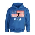 thumbnail image 1 of Awkward Styles Baseball USA Hoodie United States of America 4th of July Men Sweatshirt Free to Be Me 4th of July Women Sweatshirt One Nation USA Patriotic Sweater for Men Women Independence Day, 1 of 6