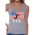 thumbnail image 1 of Awkward Styles Basketball USA Women Tank Top 4th July Party USA Patriotic Tank for Women Proud American Pro America Women Top 4th of July Gifts American Flag Shirt for Women, 1 of 4