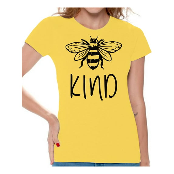 Awkward Styles Be Kind Women's T Shirt Tops Bee Kind Tee Shirt Women's Motivational Shirts