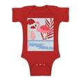 thumbnail image 1 of Awkward Styles Beach Party Baby Bodysuit Short Sleeve Pink Flamingo Romper for Boys Summer One Piece for Girls Pink Flamingo Romper for Children Flamingo Gifts for Little One Summer Clothing, 1 of 4