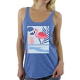 thumbnail image 1 of Awkward Styles Beach Party Racerback Tank Top T-Shirt for Her Flamingo Racerback Shirts Summer Clothes for Women Flamingo Tshirt for Ladies Summer Gifts Flamingo Shirts Beach Collection Cute Shirt, 1 of 4