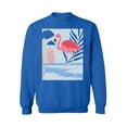 thumbnail image 1 of Awkward Styles Beach Party Sweatshirt Pink Flamingo Sweatshirt for Him Flamingo Collection Pink Flamingo Sweatshirt for Her for Women Summer Sweater for Men Pink Flamingo Pink Flamingo Outfit, 1 of 5
