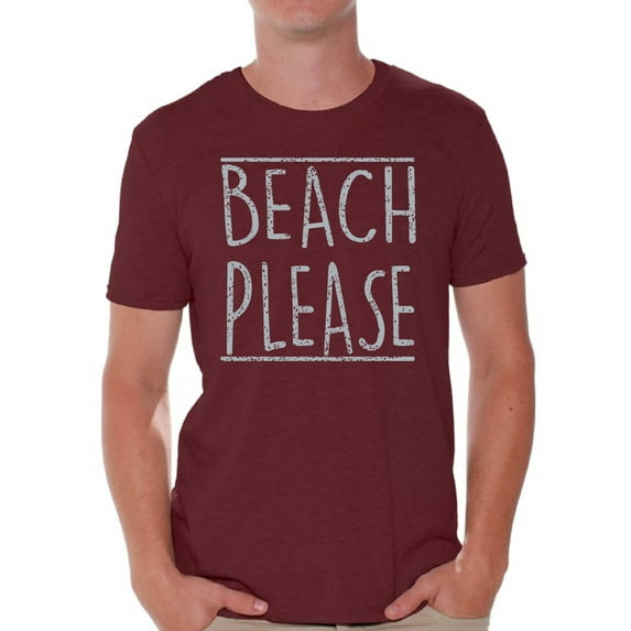 Awkward Styles Beach Please Men Shirt Men's Summer Hawaiian Tshirt Vacay Mode T-Shirt Beach Party Outfit Funny Summer Gifts for Him Vacation Shirts for Men Hawaiian T-Shirt Beach Men's Tshirt