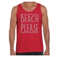 thumbnail image 1 of Awkward Styles Beach Please Men Tank Top Men's Vacation Tank Beach Muscle Shirt Hawaiian Outfit for Men Summer Vibes Tshirt Summer Vacation Shirts Vacay T-Shirt Travel Tshirt Hawaiian Party Outfit, 1 of 4