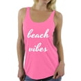 thumbnail image 1 of Awkward Styles Beach Vibes Racerback Tank Top Summer Vacation Racerback Top Funny Summer Outfit Beach Party Gifts for Her Sunny Tank Top Summer Workout Clothes Vacation Shirts for Women Vacay Tank, 1 of 4