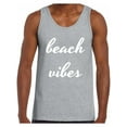 thumbnail image 1 of Awkward Styles Beach Vibes Tank Top Men's Vacation Tank Beach Muscle Shirt Beach Outfit for Men Summer Party Outfit Summer Vibes Tshirt Summer Vacation Shirts Vacay T-Shirt Travel Tshirt, 1 of 4