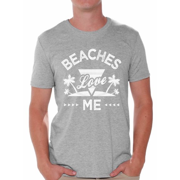 Awkward Styles Beaches Love Me T-shirt for Men Beach T Shirts Funny Beach Outfit Summer Shirt Vacation Tshirt Vacay Vibes Shirt Beach Vibes T Shirt Summer Vacation Tshirt Summer Beach T-Shirt for Men