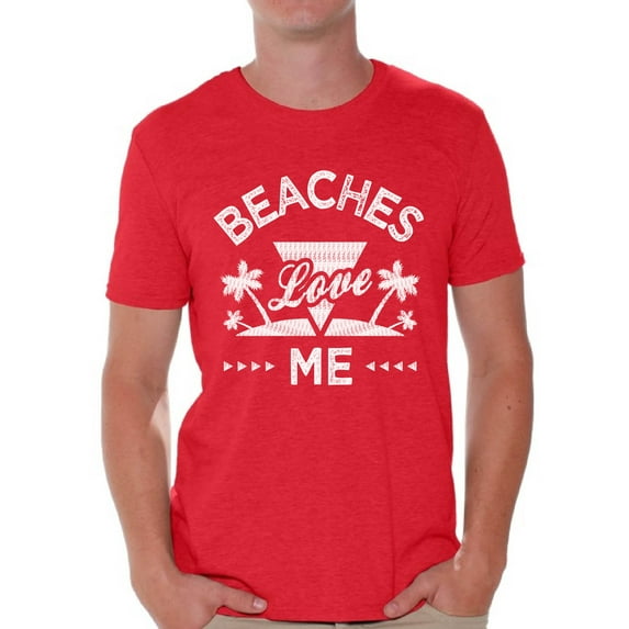 Awkward Styles Beaches Love Me T-shirt for Men Beach T Shirts Funny Beach Outfit Summer Shirt Vacation Tshirt Vacay Vibes Shirt Beach Vibes T Shirt Summer Vacation Tshirt Summer Beach T-Shirt for Men