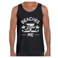 thumbnail image 1 of Awkward Styles Beaches Love Me Summer Tanks for Men Beach Tanks Funny Summer Gifts for Him Summer Beach Tank Top Summer Vacation Tshirt Vacay Vibes T-Shirt Summer Party Outfit Beach Party Tank Top, 1 of 4