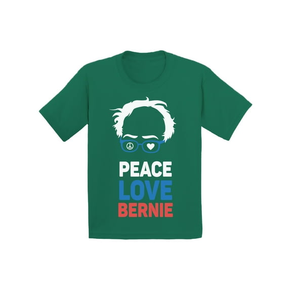 Awkward Styles Bern T-Shirt for Boys Peace Love Bernie Baby Shirt for Girls