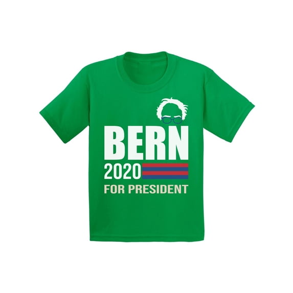 Awkward Styles Bern for President T-shirt Bernie 2020 Kids T Shirts US Elections