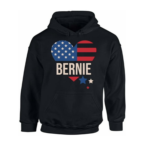 Awkward Styles Bernie Hoodie USA Flag Patriotic Hooded Sweatshirt Bernie Sanders Sweater
