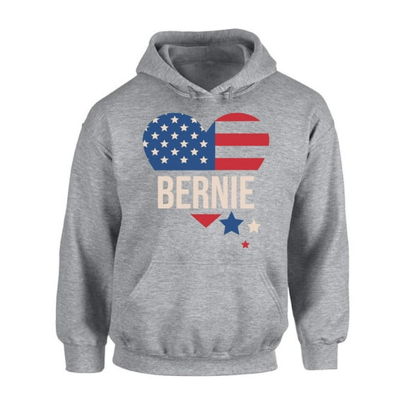 Awkward Styles Bernie Hoodie USA Flag Patriotic Hooded Sweatshirt Bernie Sanders Sweater