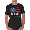 thumbnail image 1 of Awkward Styles Bernie T-Shirt USA Flag Patriotic T Shirts for Men Bernie Sanders Tee, 1 of 4