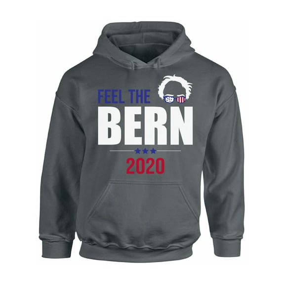 Awkward Styles Bernie Sanders Hoodie Feel the Bern 2020 Hooded Sweatshirt