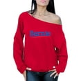 thumbnail image 1 of Awkward Styles Bernie Sanders Off Shoulder Sweatshirt for Women American Candidates Oversized Sweater United States of America Patriotic Clothing Collection 2020 Choice Bernie Sanders Fans Gifts, 1 of 4