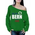 thumbnail image 1 of Awkward Styles Bernie Sanders Sweatshirt Feel the Bern 2020 Off Shoulder Tops for Women, 1 of 4