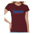 thumbnail image 1 of Awkward Styles Bernie Sanders Women T Shirt US Bernie 2020 Elections Ladies USA Bernie T Shirt United States of America Patriotic Clothing Collection 2020 Choice Bernie Sanders Fans Gifts for Mom, 1 of 4